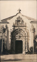 Doorway of Palace of Varied Industries, PPIE San Francisco, CA Postcard Postcard Postcard