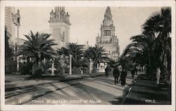 Tower of Jewels Avenue of Palms San Francisco, CA Postcard Postcard Postcard