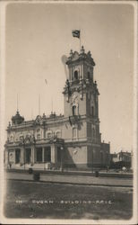 Cuban Building Postcard