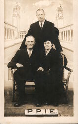 Family portrait Postcard