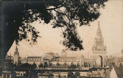 View from hill of Exposition Buildings, Great Arch San Francisco, CA Postcard Postcard Postcard