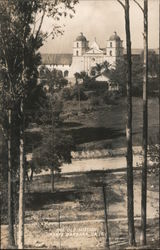 The Old Mission Santa Barbara, CA Postcard Postcard Postcard