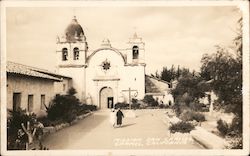 MIssion San Carmel California Postcard Postcard Postcard