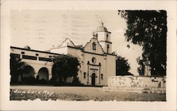 Mission San Luis Rey Postcard