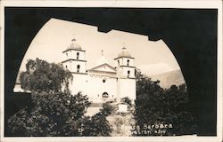 Santa Barbara Mission Postcard