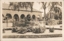 San Fernando Mission Postcard