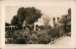 San Juan Mission, Capistrano, Calif. Postcard