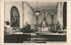 Old Mission of Santa Barbara Postcard