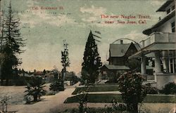 California Residence, the New Naglee Tract San Jose, CA Postcard Postcard Postcard