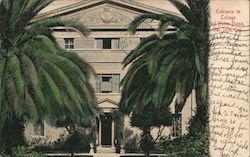 Entrance to College of Notre Dame Postcard