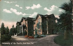 University of the Pacific San Jose, CA Postcard Postcard Postcard