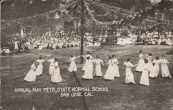 Annual May Fete, State Normal School (SJSU) San Jose, CA Postcard Postcard Postcard