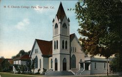 M.E. Church College Park Postcard