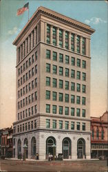 First National Bank Postcard