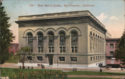 New Hall Of Justice Postcard