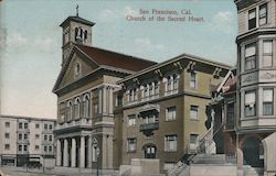 Church of the Sacred Heart San Francisco, CA Postcard Postcard Postcard