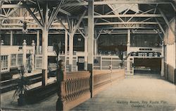 Waiting Room, Key Route Pier Postcard