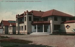 Paso Robles Hotel Bath House Postcard