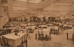 Crystal Cafeteria, Phelan Building San Francisco, CA Postcard Postcard Postcard