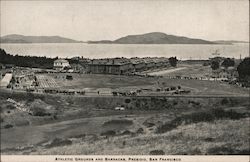 Athletic Grounds and Barracks Presidio San Francisco, CA Postcard Postcard Postcard