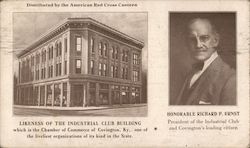 Honorable Richrd P. Ernst. Industrial Club Building Covington, KY Postcard Postcard Postcard