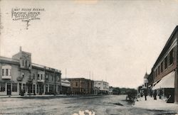 Light House Avenue in Pacific Grove California Postcard Postcard Postcard