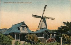 Life Saving Station, Ocean Boulevard Postcard