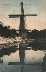 Dutch Windmill, Golden Gate Park Postcard