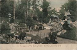 The Japanese Tea Garden in Golden Gate Park Postcard