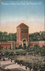 Museum, Golden Gate Park Postcard