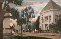 Grant Monument and The Museum, Golden Gate Park San Francisco, CA Postcard Postcard Postcard