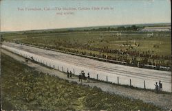 The Stadium, Golden Gate Park in Mid Winter Postcard