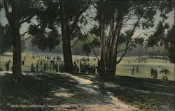 Baseball Grounds, Golden Gate Park Postcard