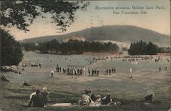 Recreation Grounds, Golden Gate Postcard