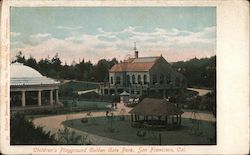 Children's Playground, Golden Gate Park San Francisco, CA Postcard Postcard Postcard