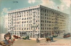 Hotel Mann, Powell & O'Farrell Street San Francisco, CA Postcard Postcard Postcard