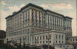 Hotel Fairmont From Powell Street San Francisco, CA Postcard Postcard Postcard