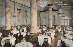 Dining Room, Bellevue Hotel Postcard