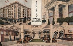 Grand Lobby, Hotel Argonaut - Fourth & Market Postcard