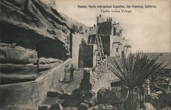 Pueblo Indian Village - Panama-Pacific International Exposition 1915 San Francisco, CA Postcard Postcard Postcard