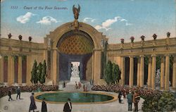 Court of the Four Seasons, Panama Pacific International Exposition Postcard