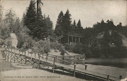 Russian River at Eagle Nest Near Guerneville Postcard