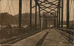 The Guerneville Bridge California Postcard Postcard Postcard