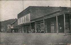 Main Street Guerneville California Postcard Postcard Postcard