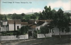 French Cottage, Sonoma County Postcard