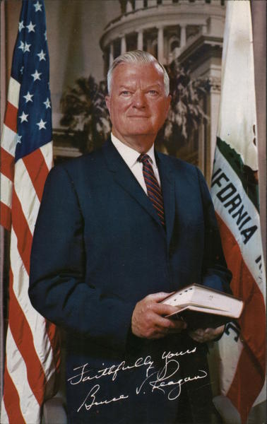 Bruce B. Reagan For State Controller Political Postcard