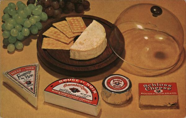 "La Cloche" The Cheese Factory Petaluma, CA Advertising Postcard