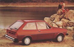 1979 Fiesta 3-Door Cars Postcard Postcard Postcard