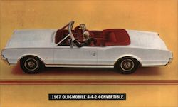 1967 Oldsmobile 4-4-2 Convertible Cars Postcard Postcard Postcard