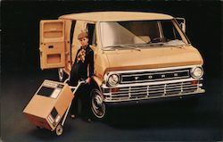 1971 Ford Econoline Van Postcard